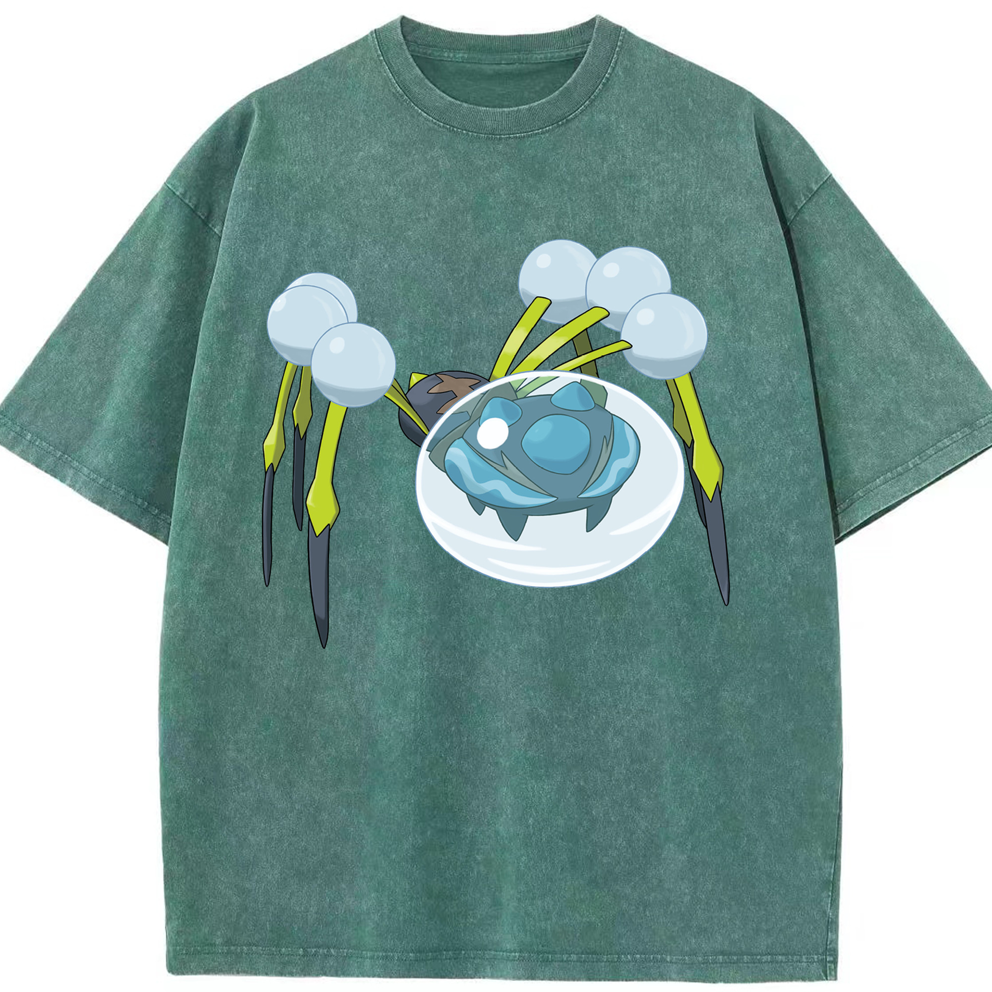 （画像用） ポケットモンスター Pokémon 綿100% ヴィンテージ風 半袖Tシャツ（フロントプリント）